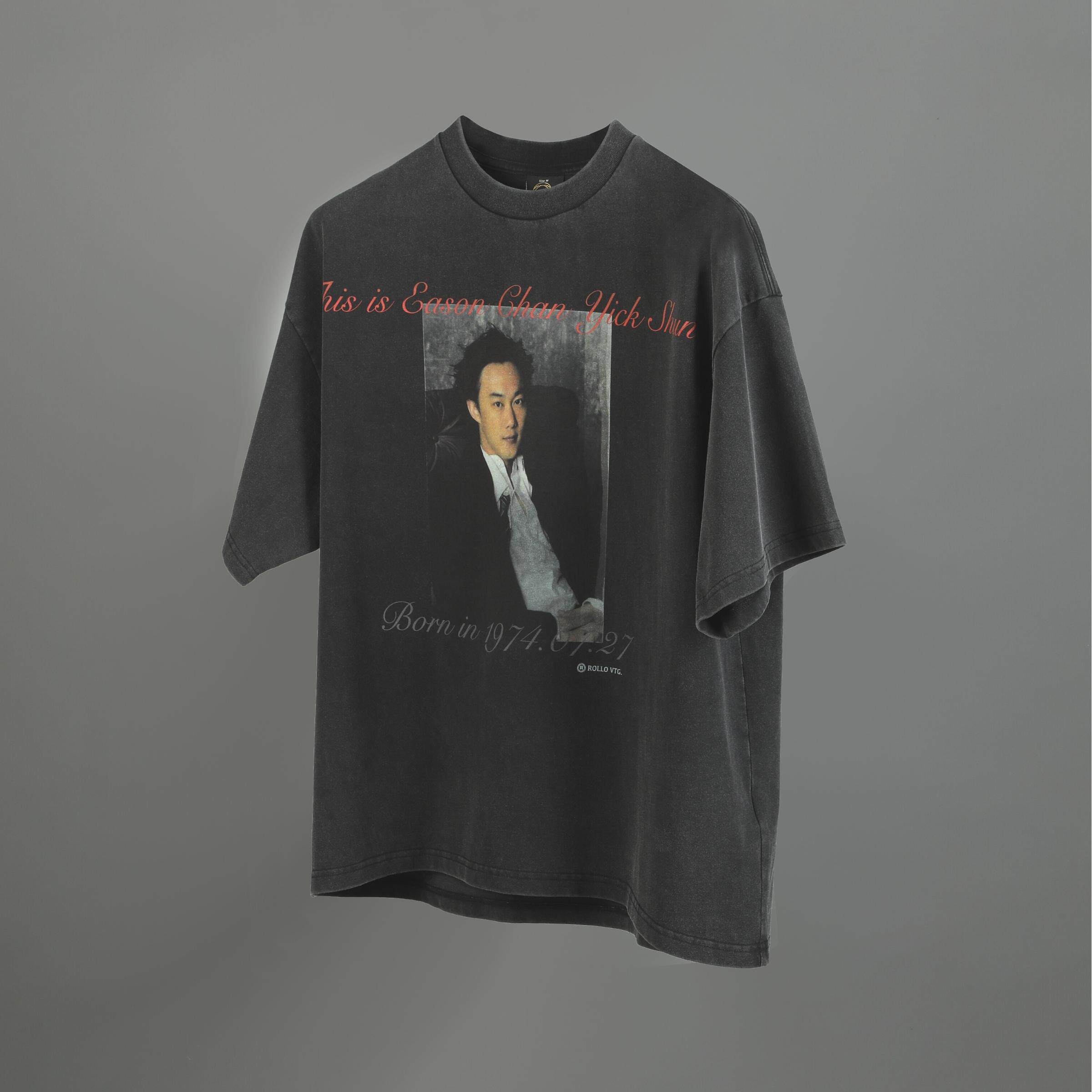 Rollo Vintage Eason陈奕迅复古人像T恤 SS23“念舊”胶囊系列
