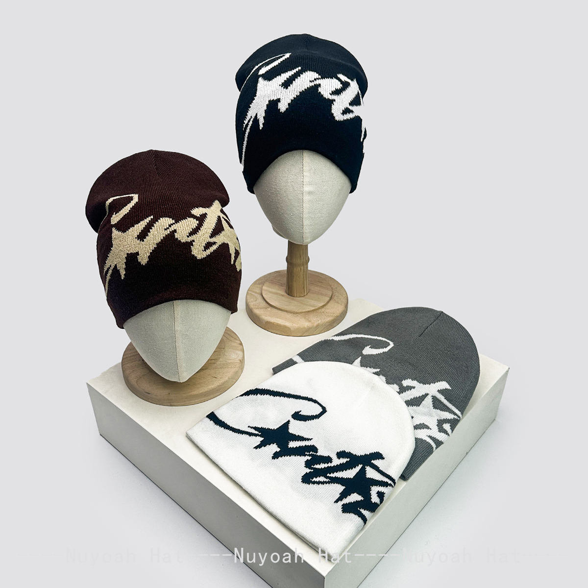 Corteiz游轮针织帽子男女保暖ins