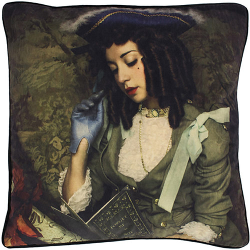 英国Mineheart Forget me not cushion 勿忘我复古抱枕靠垫