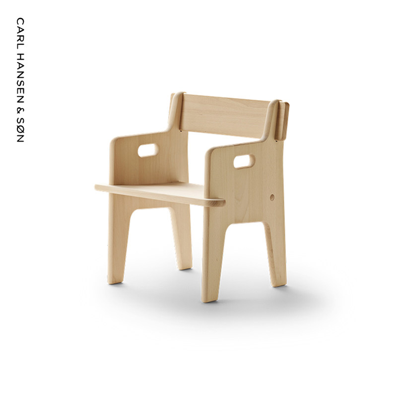 丹麦进口正版 Carl Hansen & Søn 彼得桌椅 CH410儿童家具