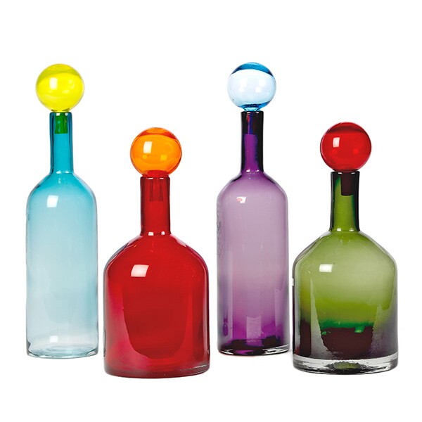 荷兰Pols Potten Bubbles & Bottles Carafe 彩色水瓶