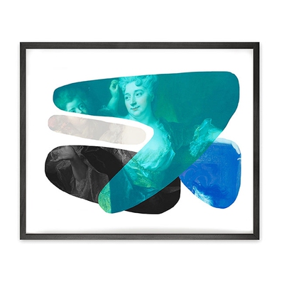 英国Mineheart Shape and colour Blue 形状、颜色和蓝色装饰画