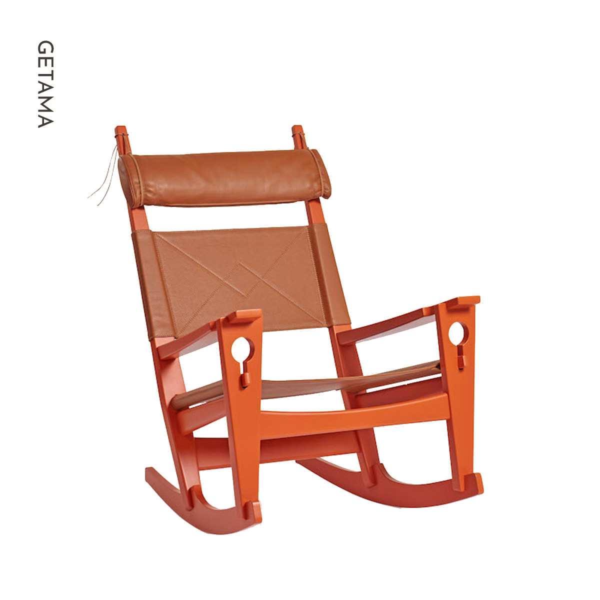 丹麦 Getama GE 673 摇椅 Wegner 大师经典作品