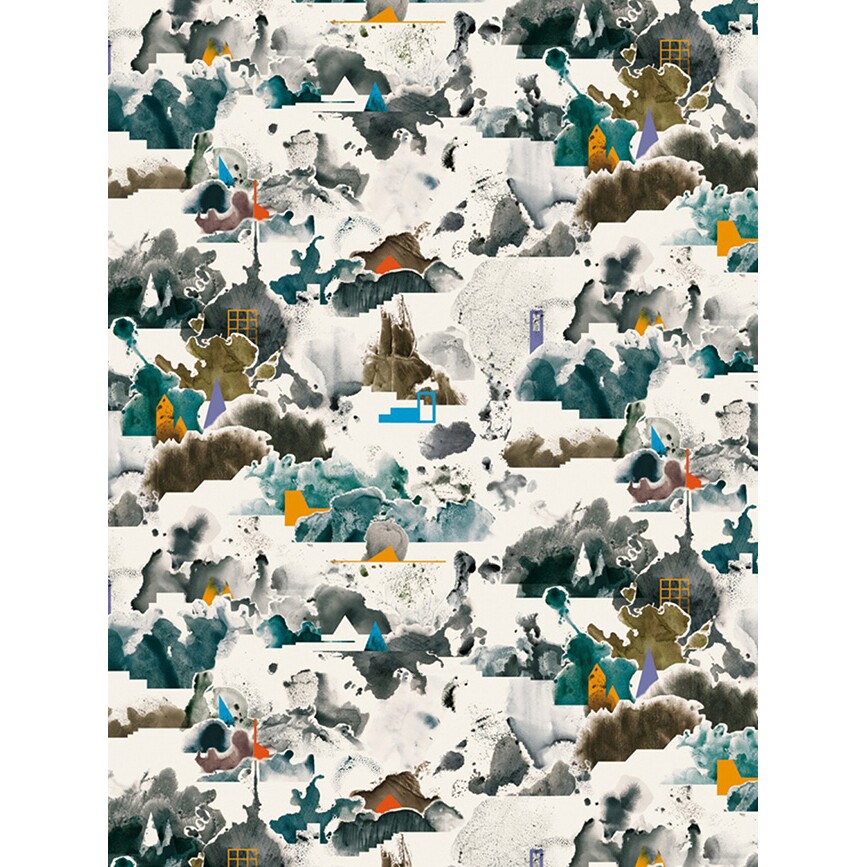 法国Moustache Wallpaper Fog 云雾风景墙纸壁纸进口