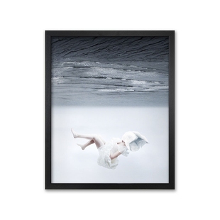 Sky White XVII Canvas 饰画 英国Mineheart 装 The