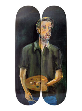 比利时The Skateroom 装饰滑板Albert OEHLEN Selbstportr?t mit