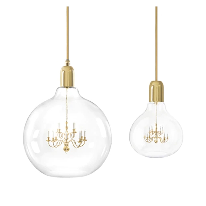 英国Mineheart King Edison Pendant Lamp 奢华灯芯吊灯系列 多色