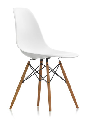 瑞士Vitra 伊姆斯椅子 塑料 灰色系Eames dsw创意设计进口欧式