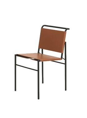 德国进口正版 ClassiCon Roquebrune Eileen Gray钢管椅皮革餐椅