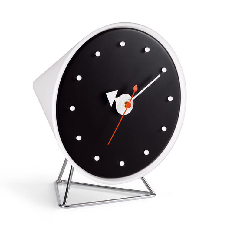 瑞士Vitra 锥形台钟座钟 Cone Clock 创意设计进口欧式