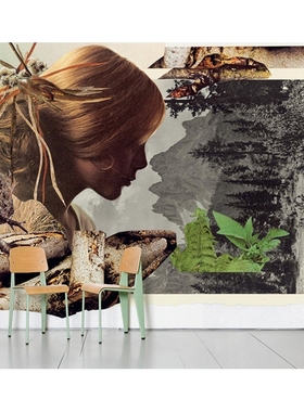 法国Moustache Arkhipoff landscape 人像山景壁纸墙纸进口