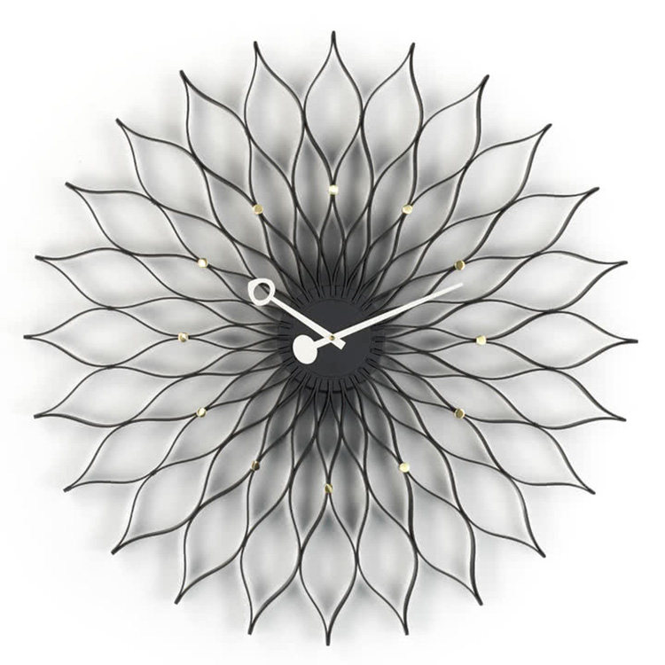 瑞士Vitra 向日葵挂钟 Sunflower Clock 创意设计进口欧式
