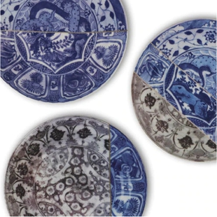 英国Mineheart Kintsugi Plates 瓷片拼接盘子3种
