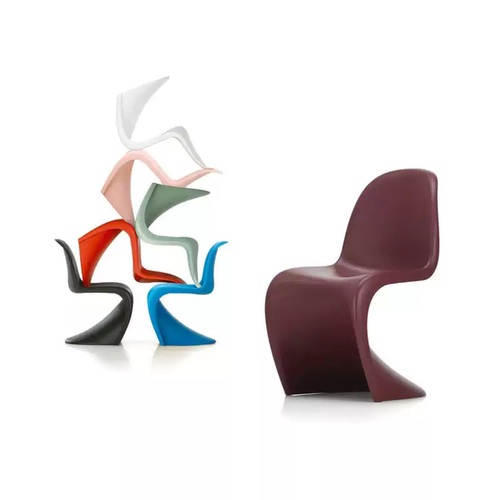 瑞士进口正版 Vitra 经典塑料座椅潘通椅 Panton Chair 潘顿椅