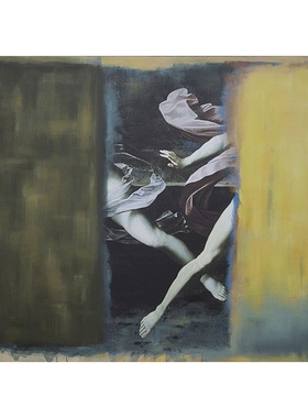 英国Mineheart Drapery with yellow 综合材料绘画