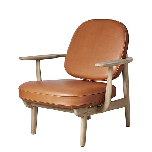 丹麦Fritz Hansen 扶手椅 JH97 Low armchair 创意设计进口