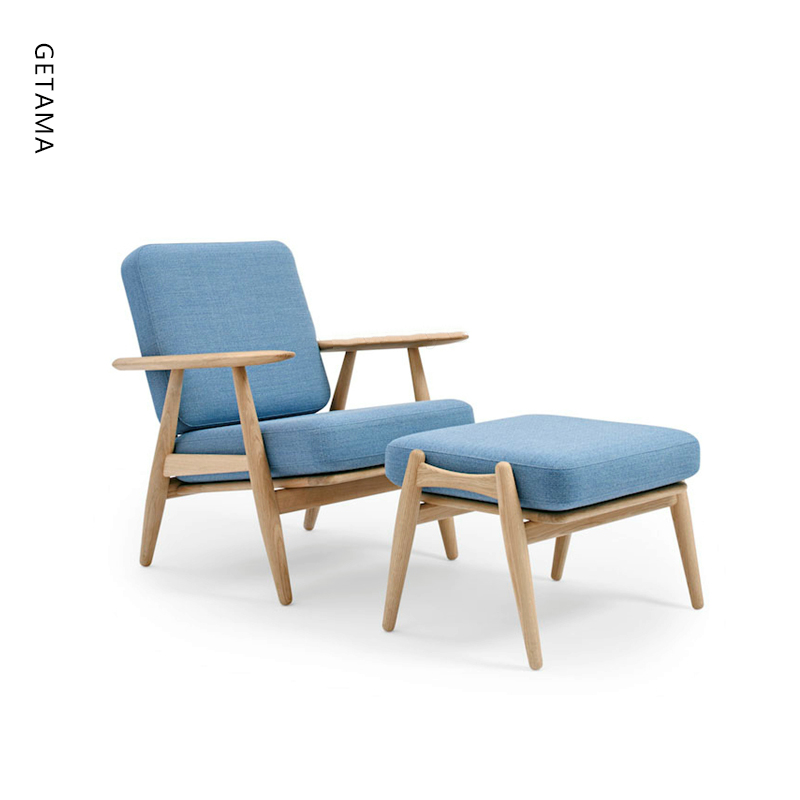 丹麦 Getama GE 240 沙发椅 雪茄椅 Wegner 经典设计