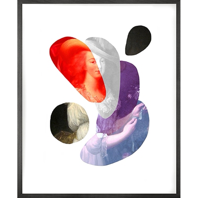 英国Mineheart Shape and colour lady 3 形状、颜色和女士装饰画