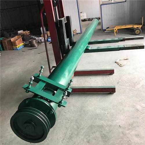 广东螺旋式养猪场抽粪机165螺旋抽粪机价格牛粪移动装车吸粪机