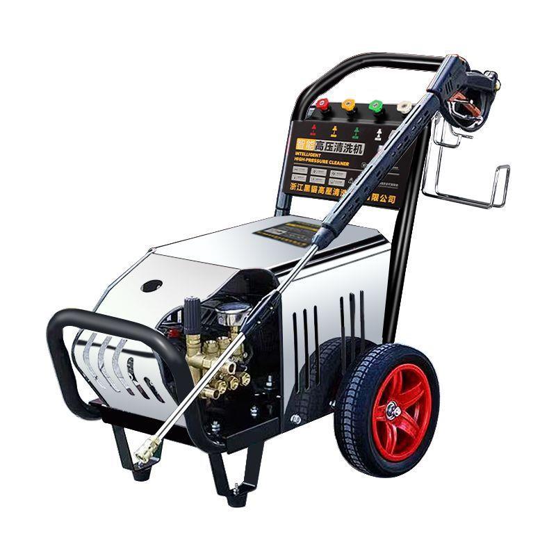 黑猫超高压清洗机工业用220V380V商用洗车机养殖场洗地高压泵水枪