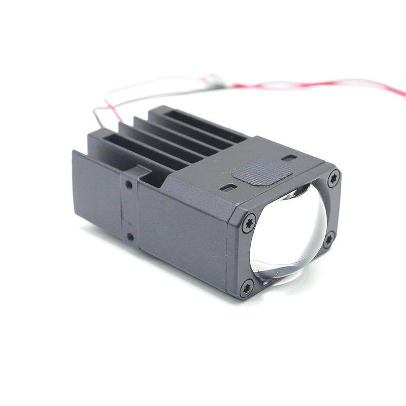 高亮汽车前照大灯改装LED矩阵透镜大灯远近光格栅灯雾灯模组LEN