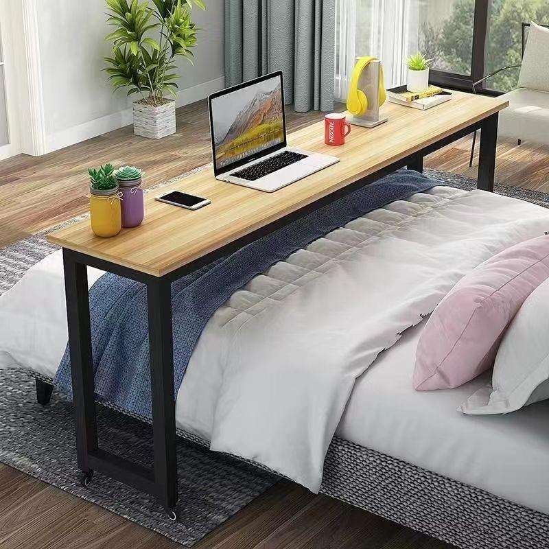 跨床桌电脑桌可移动床上书桌家用多功能冬季懒人书桌学习桌床边桌