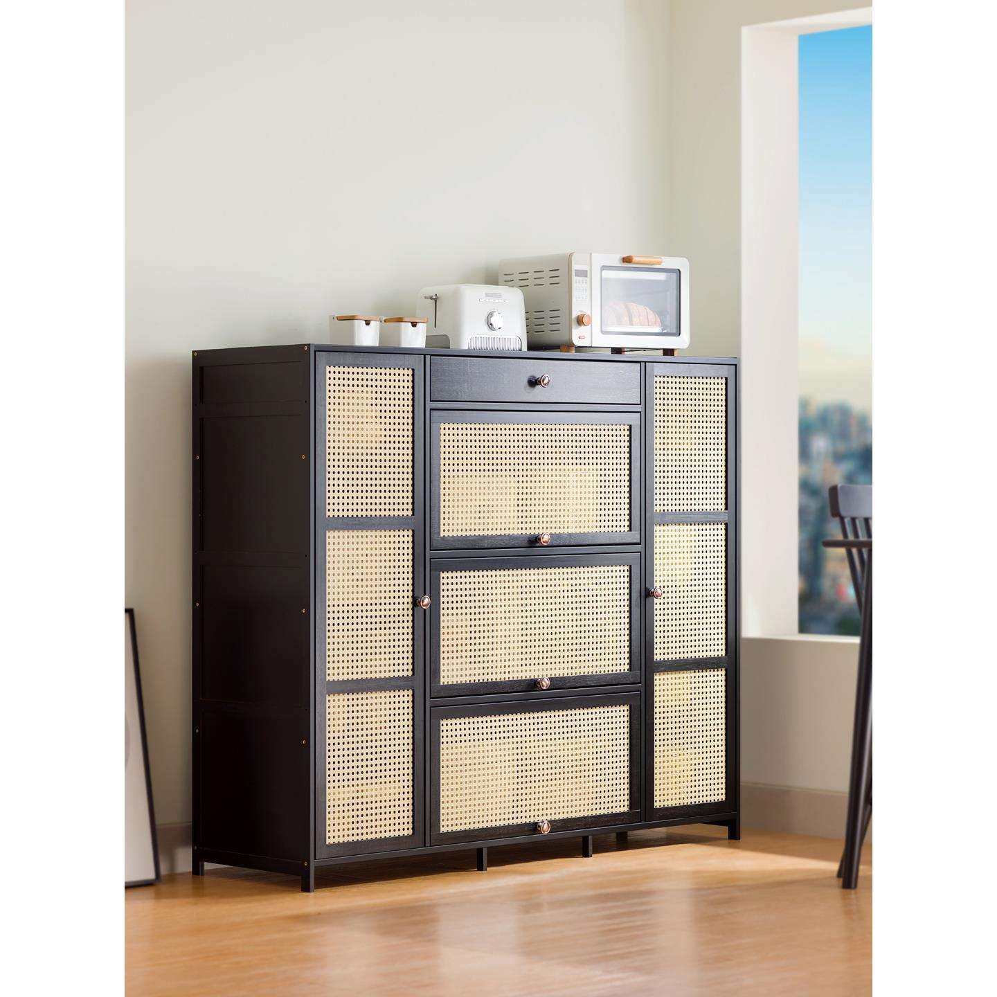 餐边柜置物柜储物柜客厅备餐办公室茶水柜家用茶柜置物架现代简约