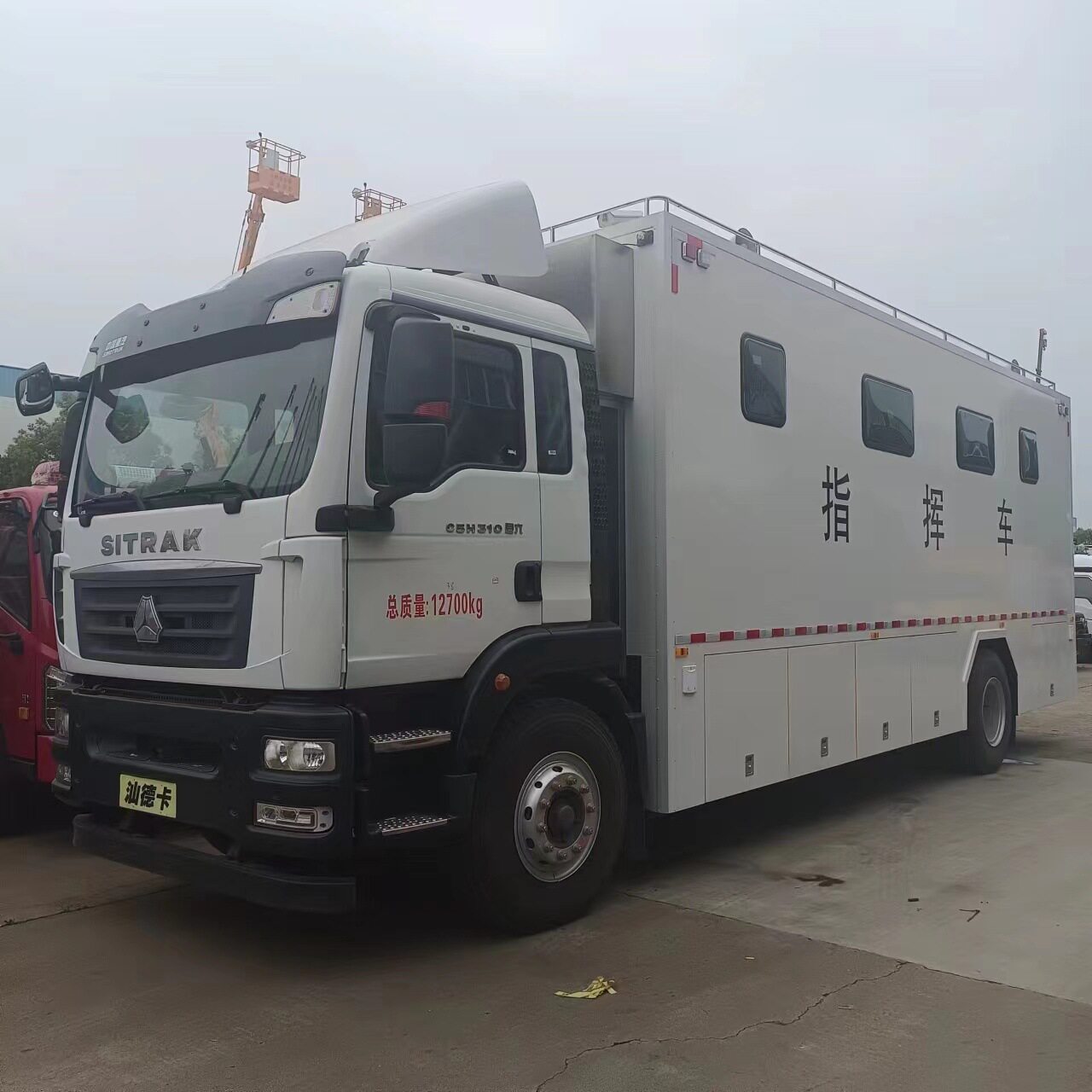 程力单桥应急防汛指挥车
