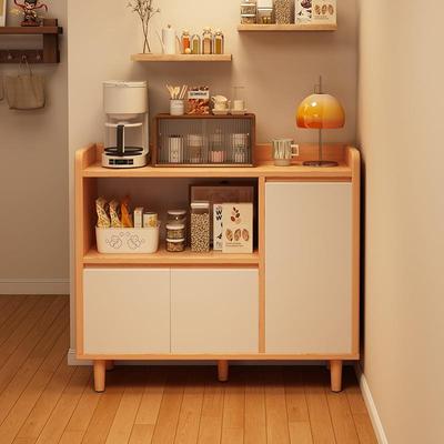 实木餐边柜子储物柜靠墙小边柜水吧台一体柜客厅置物柜收纳茶水柜