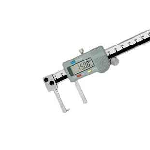 青海量具xibei青量游标电子数显外沟槽卡尺/外尖头/0-150mm0.01/