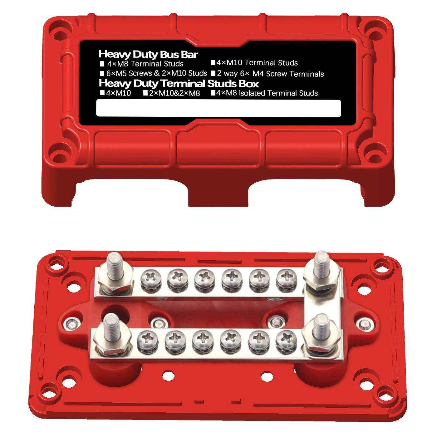 热销4M6双螺柱接线盒12M4汽车房车轮船负极汇线汇流排300A,电子元器件市场,其它元器件,淘宝优惠券,粉丝福利购,淘宝优惠卷