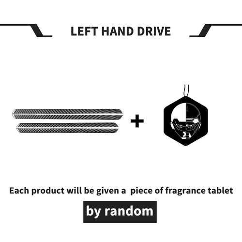 适用13-19福特探险者真碳纤维改装车门门槛条装饰贴汽车内饰配件