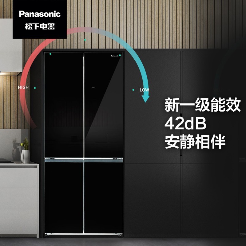 Panasonic/松下 NR-W632CG-K/EW62CGB十字门多门冰箱无霜变频628L 大家电 厨房冰箱 原图主图