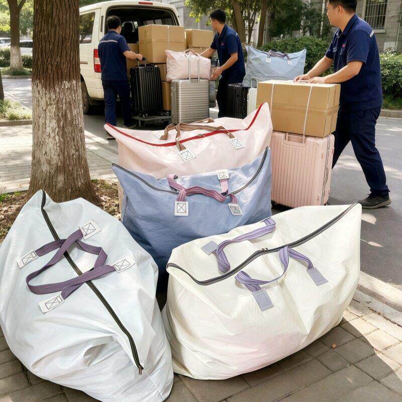 学生装被子行李袋搬家打包收纳袋子超大容量结实耐用编织蛇皮袋