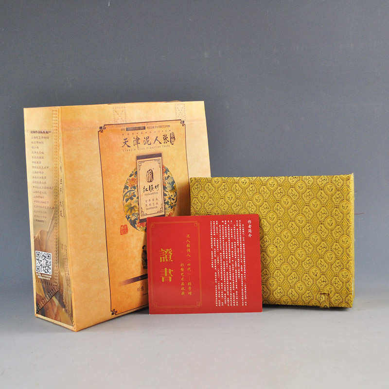 泥人张彩塑福禄寿京剧国粹脸谱挂件摆件老人客户商务礼品送送