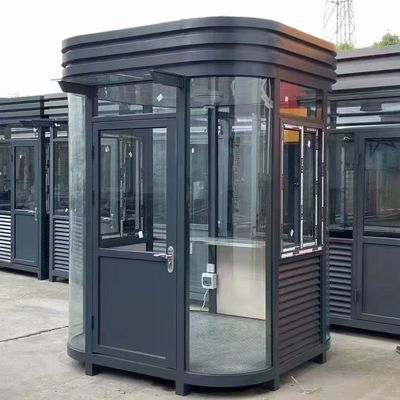 小区钢结构岗亭户外保安