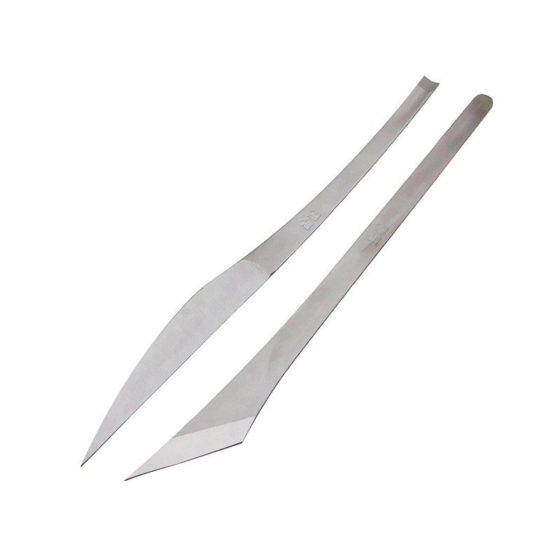 不锈钢水仙花雕刻刀 多肉植物小割刀水仙修根去头去腐园艺小薄刀