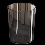 垃圾桶家用轻奢透明卧室卫生间简约压圈办公室客厅大容量纸篓大号