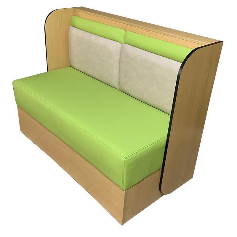 定制软包储物卡座烤肉火锅桌椅靠墙半圆弧形茶餐厅酒吧茶楼新中式