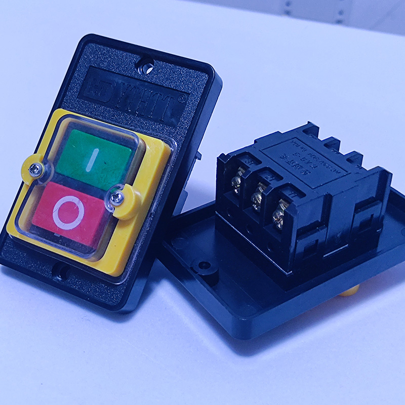 无烟烧烤车专用电源开关控制器开关防水型台钻按钮KAO-5M优质开关