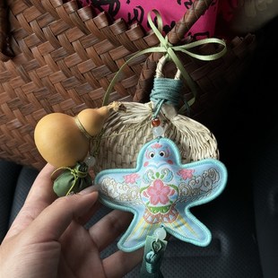 端午编织扇葫芦纸鸢国风挂件可挂后视镜和包包送姐妹礼物伴手礼