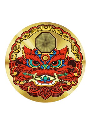 五行海神门贴入户门对厕所厨房门福门对门挂件门对尖角路冲门符贴