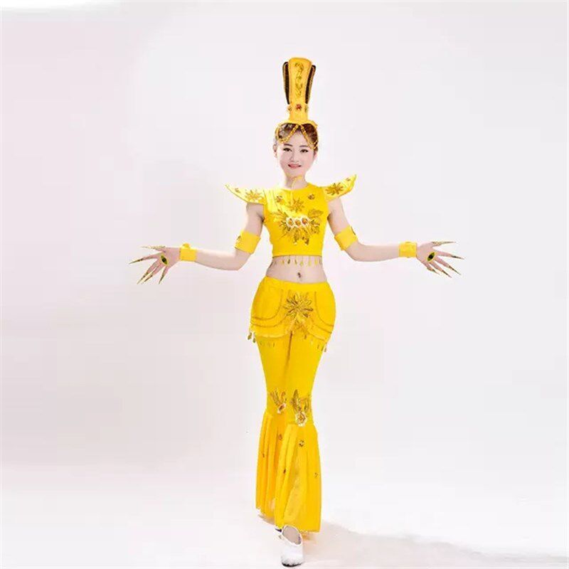 2024新款千手观音演出服装成人表演服古典舞民族泰国舞蹈服装