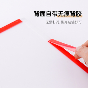 健身教练简介介绍框医生师资专家海报框A4亚克力相框玻璃磁性展示