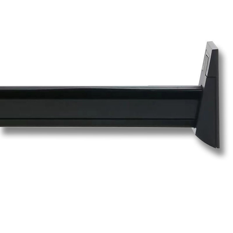 索菲亚衣柜挂衣杆衣橱衣通杆法兰座柜内横杆单杆加厚铝合金晾衣杆