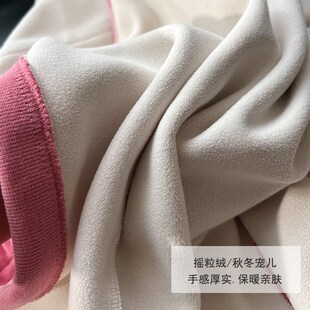 摇粒绒卫衣加绒拉链开衫休闲宽松2023年秋季新款秋冬款加厚外套女