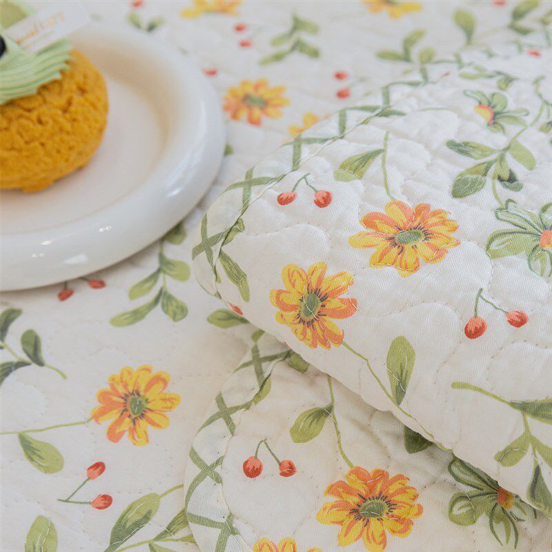 纯棉沙发垫四季通用水洗棉盖布巾小清新布艺全棉套罩皮防滑坐垫子