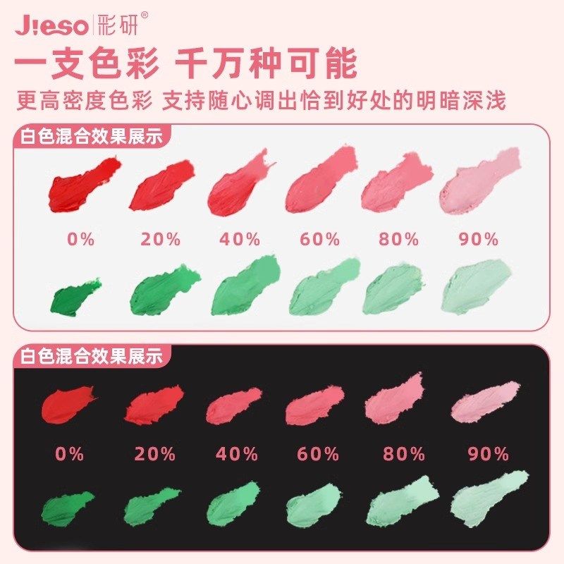 彩研重彩油画棒套装超软小白盒绘画纸工具刮刀软性彩妍爱心四宫格,文具电教/文化用品/商务用品,油画棒,淘宝优惠券,粉丝福利购,淘宝优惠卷