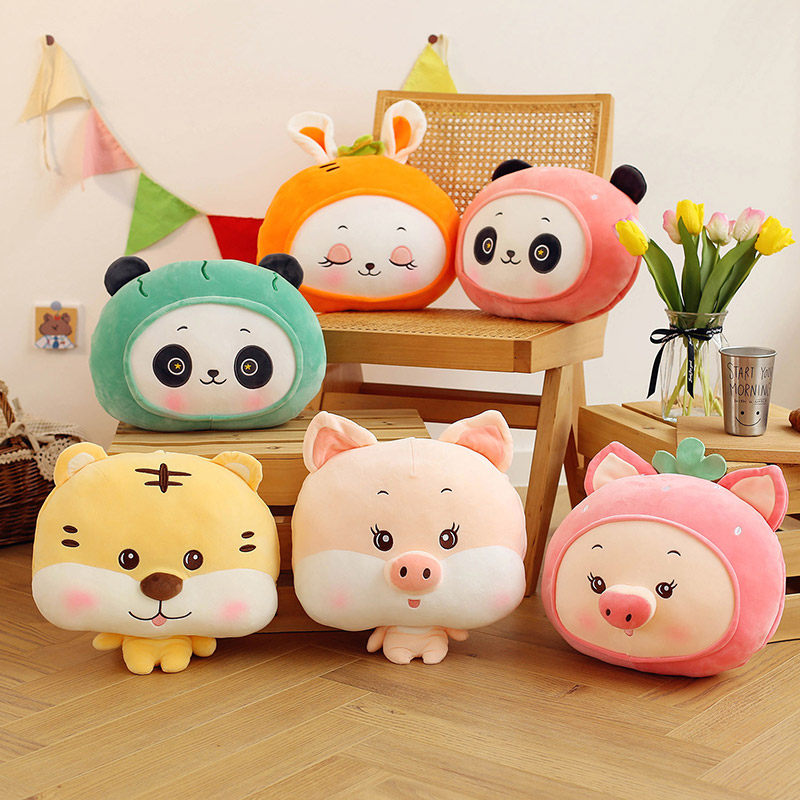 可爱老虎抱枕女生空调被子两用办公室午睡枕头毯子二合一床上卡通,居家布艺,抱枕被,淘宝优惠券,粉丝福利购,淘宝优惠卷