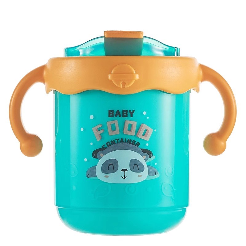 一岁宝宝水杯鸭嘴杯学饮杯婴儿6个月以上保温防呛大童牛奶杯